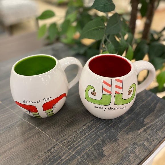 rae dunn 2 mugs - Picture 1 of 3